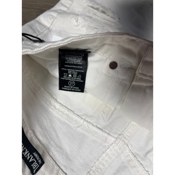 BLANKNYC The Perry Raw Hem High Waist Denim Mom Shorts 27 NWT - Picture 3 of 6